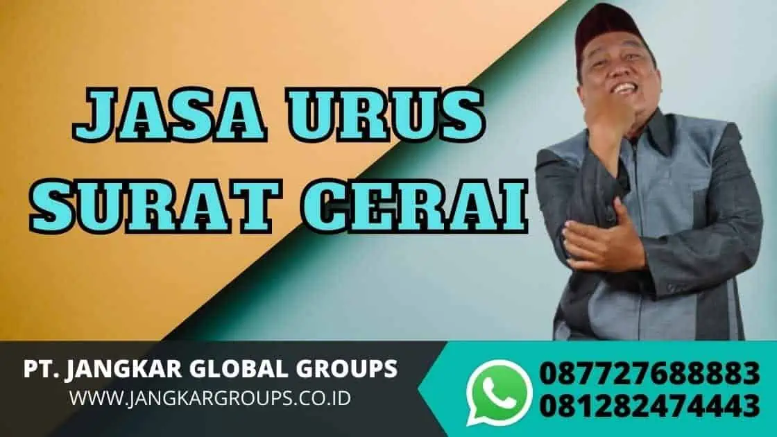 JASA URUS SURAT CERAI