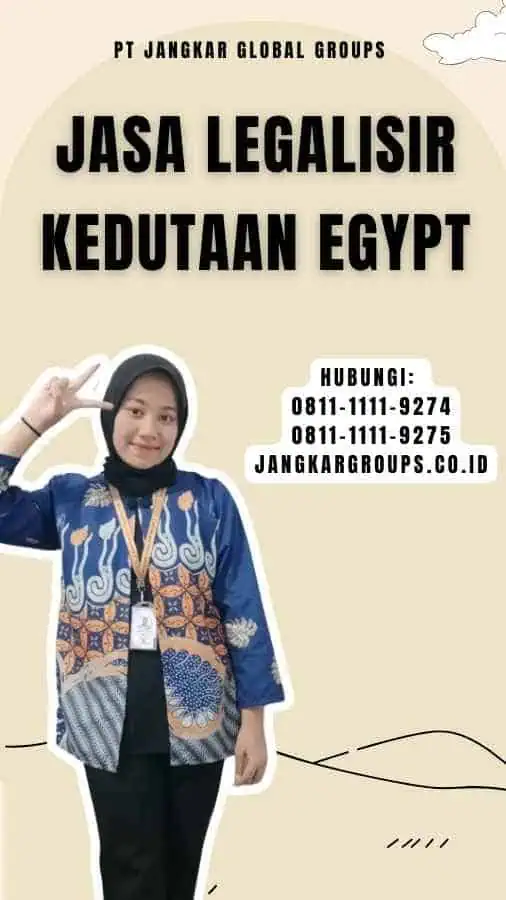 Jasa Legalisir Kedutaan Egypt