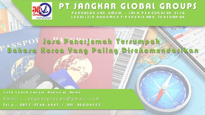 Jasa Penerjemah Tersumpah Bahasa Korea Yang Paling Direkomendasikan