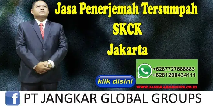 Jasa Penerjemah tersumpah SKCK jakarta