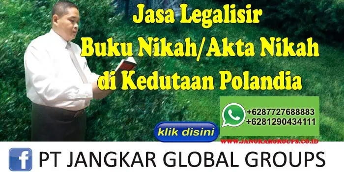 Jasa legalisir buku nikah akta nikah di kedutaan Polandia