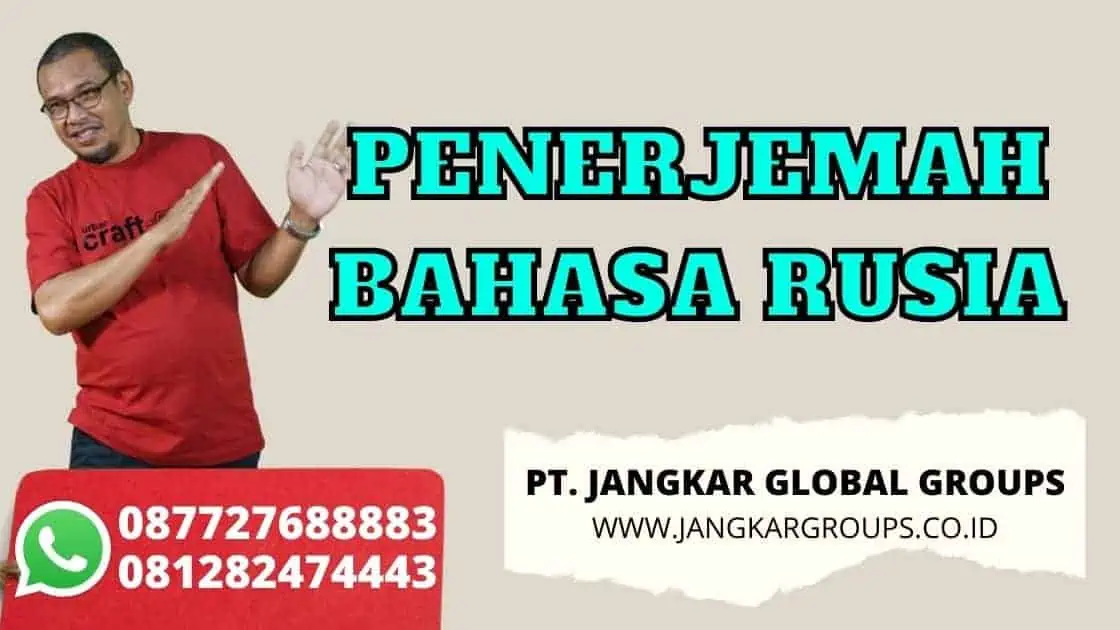 PENERJEMAH BAHASA RUSIA