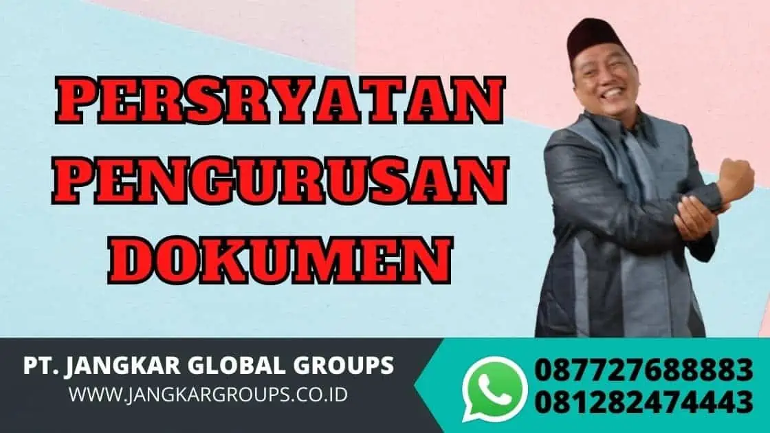 PERSRYATAN PENGURUSAN DOKUMEN