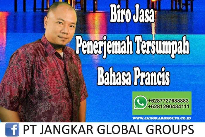 Biro Jasa Penerjemah Tersumpah Bahasa Prancis