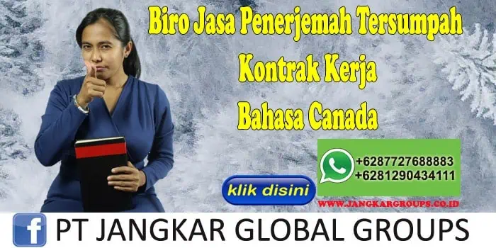 Kontrak Kerja Canada