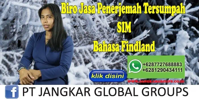 Biro Jasa Penerjemah Tersumpah SIM Bahasa Findland