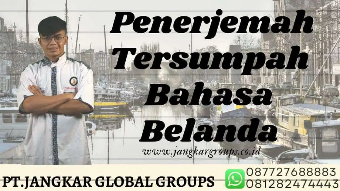 Penerjemah Tersumpah Bahasa Belanda