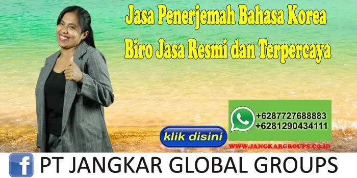 Biro Jasa Korea Resmi dan Terpercaya