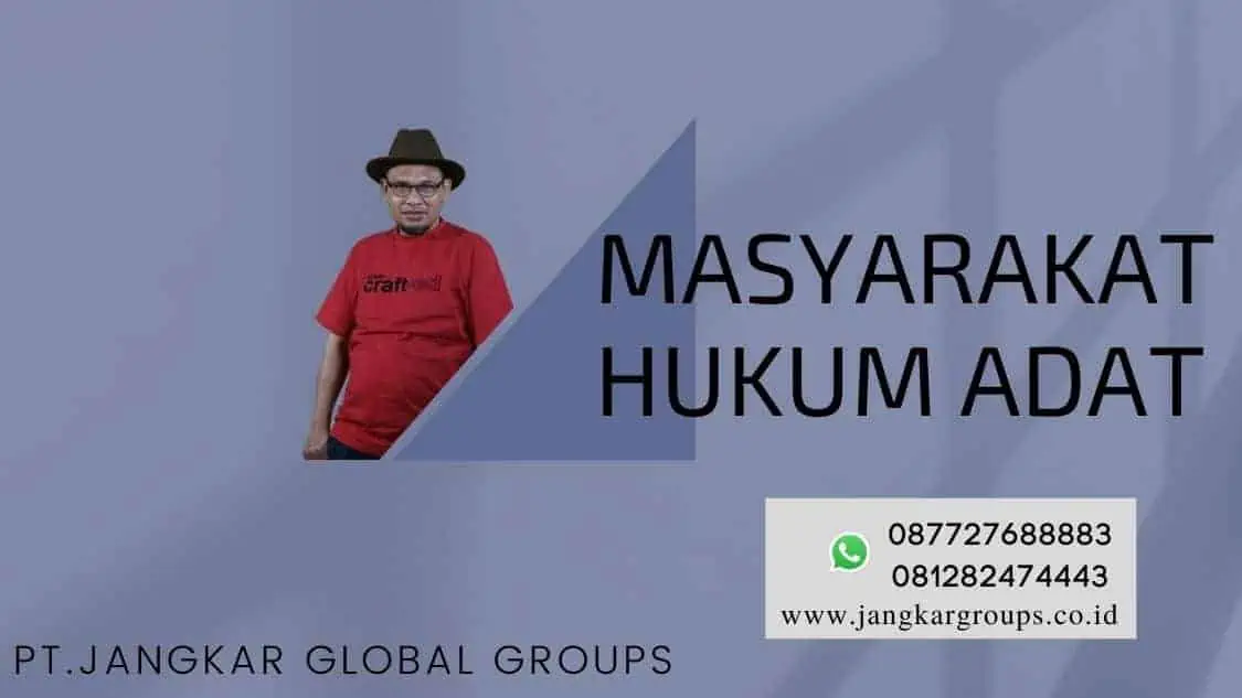 Masyarakat hukum adat