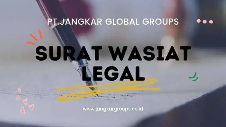 Surat Wasiat Legal