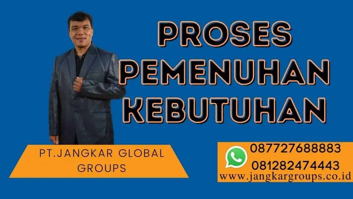 proses pemenuhan kebutuhan