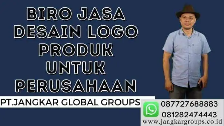 Biro jasa desain logo produk untuk perusahaan