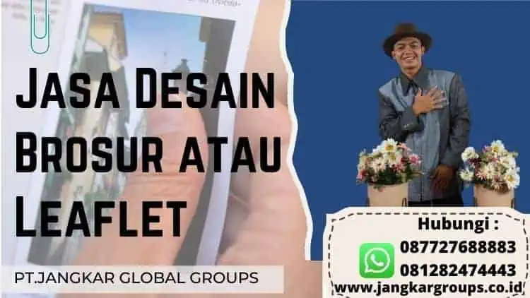 Jasa Desain Brosur atau Leaflet