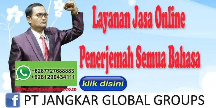 Layanan Jasa Online Penerjemah Semua Bahasa