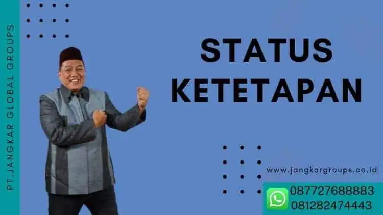 Status ketetapan