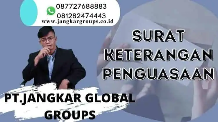 Surat Keterangan Penguasaan