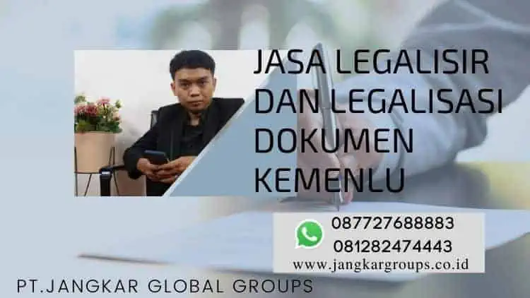 Jasa Legalisasi Dokumen Kemenlu