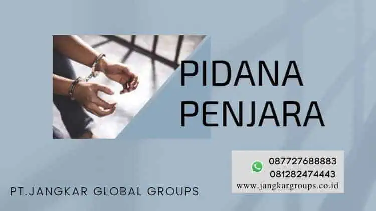 PIDANA PENJARA UNTUK ANAK ANAK, SUATU PIDANA PENJARA UNTUK ANAK ANAK