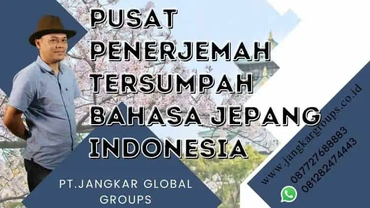 pusat penerjemah tersumpah bahasa Jepang Indonesia