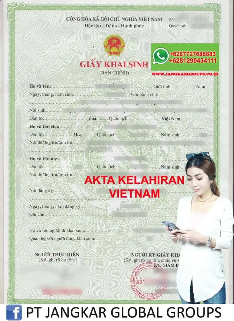 AKTA KELAHIRAN VIETNAM