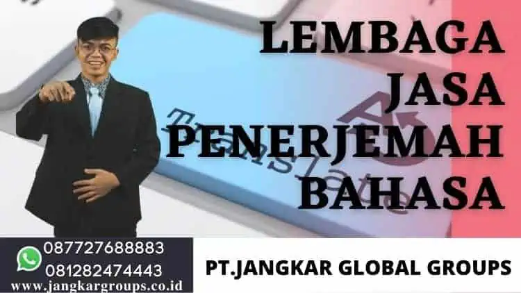 lembaga jasa penerjemah bahasa