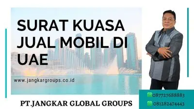 SURAT KUASA JUAL MOBIL DI UAE