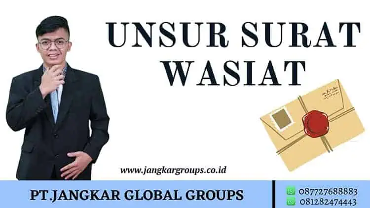  Unsur surat wasiat