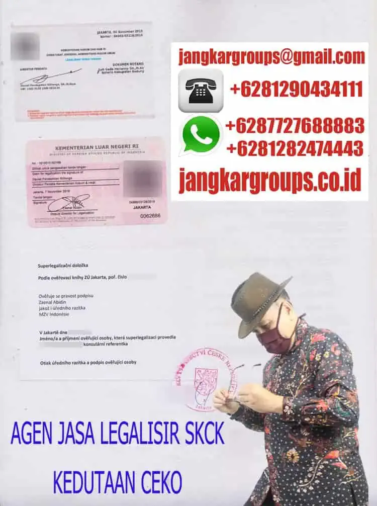 AGEN JASA LEGALISIR SKCK KEDUTAAN CEKO