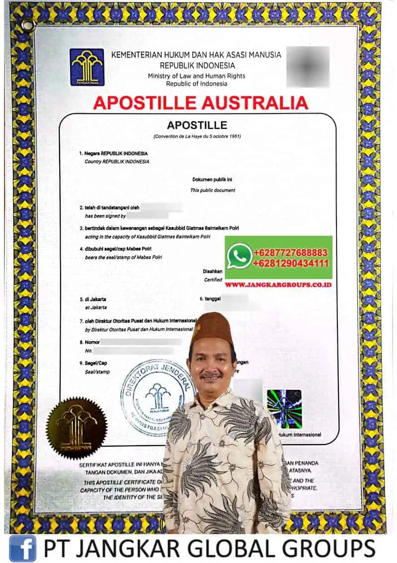 Apostille SKCK Australia