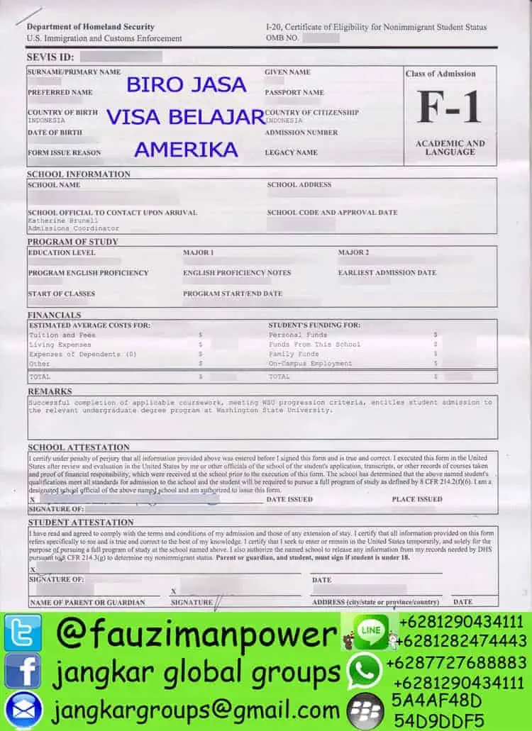 OFFER LETTER VISA BELAJAR USA1