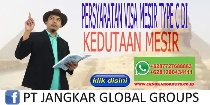 PERSYARATAN VISA MESIR TYPE C