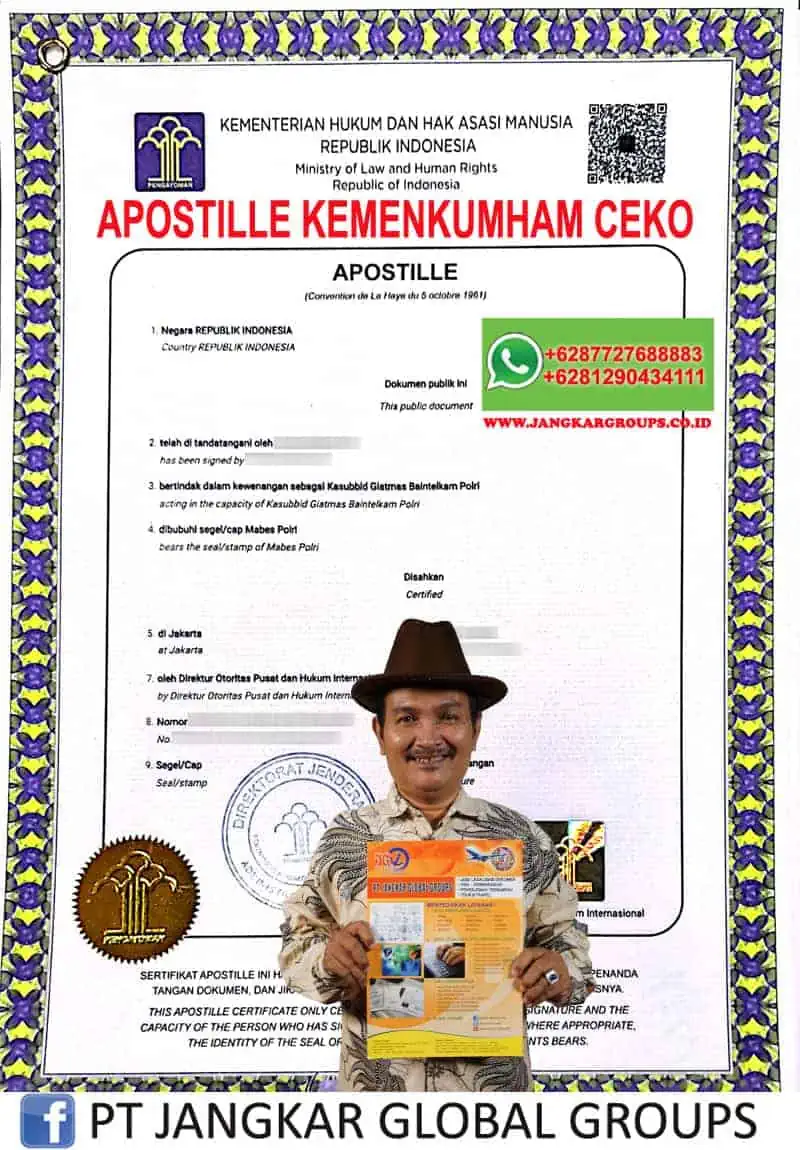 APOSTILLE KEMENKUMHAM CEKO