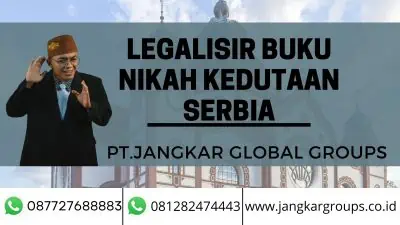 LEGALISIR BUKU NIKAH KEDUTAAN SERBIA