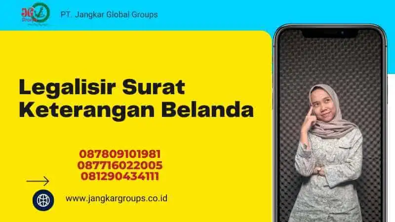 Legalisir Surat Keterangan Belanda