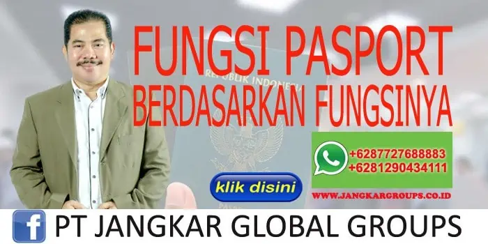 Fungsi Pasport Berdasarkan Jenisnya