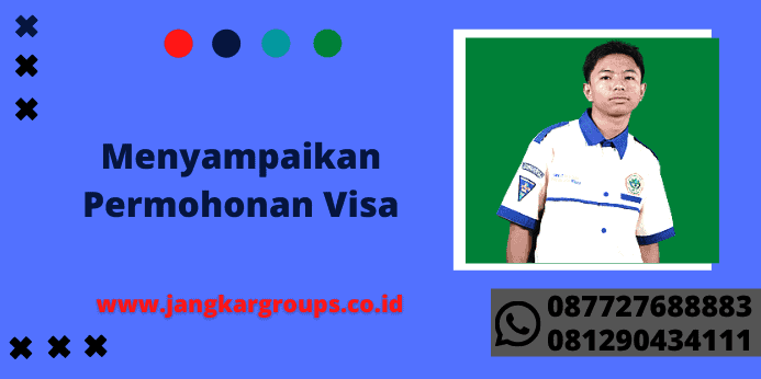 Menyampaikan Permohonan Visa