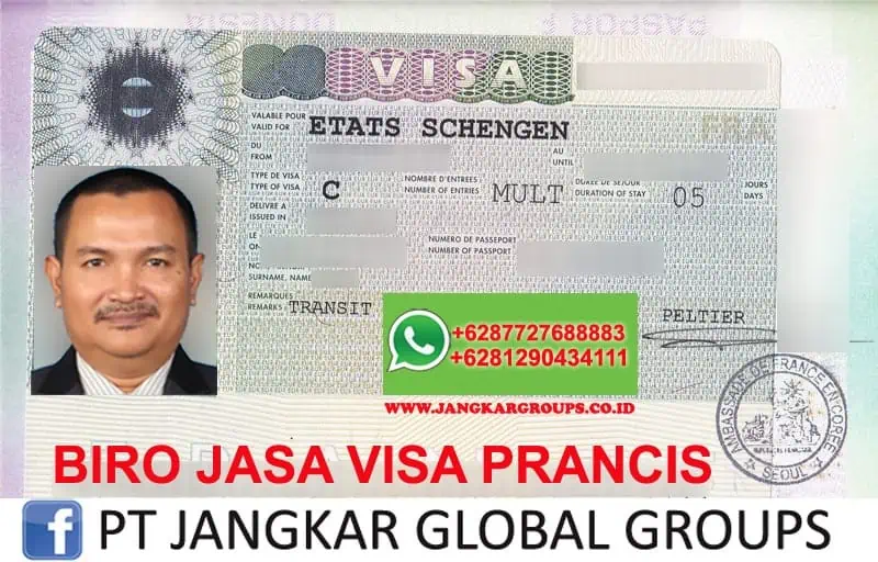 JASA URUS VISA PERANCIS