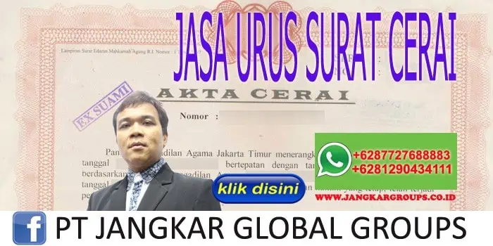 JASA URUS SURAT CERAI