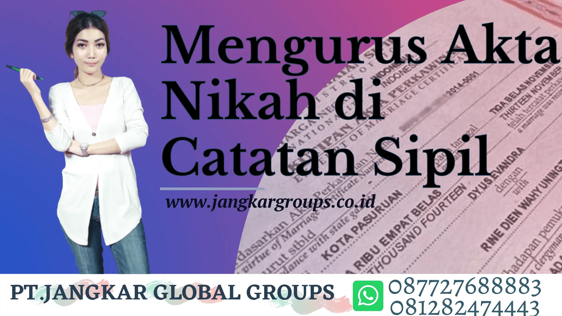 Mengurus Akta Nikah di Catatan Sipil