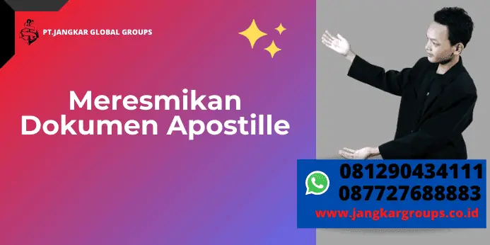 Meresmikan Dokumen Apostille