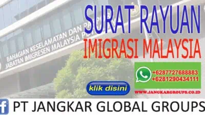 Surat Rayuan Imigrasi Malaysia