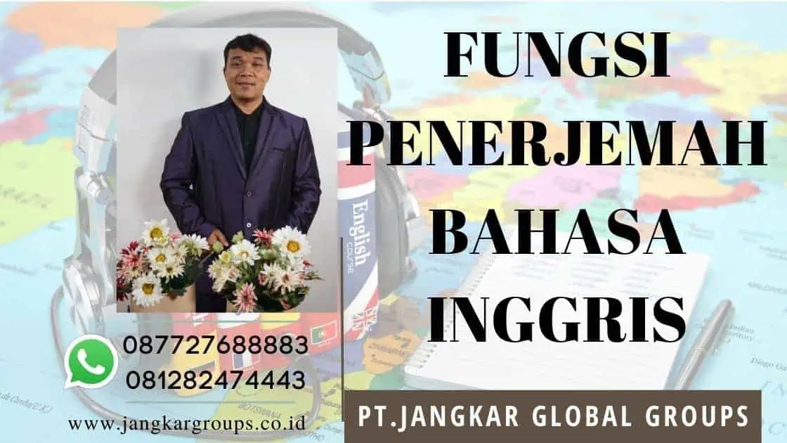 Fungsi penerjemah bahasa Inggris