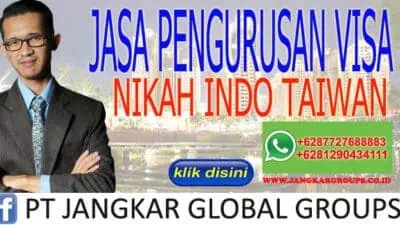 JASA PENGURUSAN VISA NIKAH INDO TAIWAN