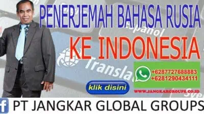 Penerjemah Bahasa Rusia ke Indonesia