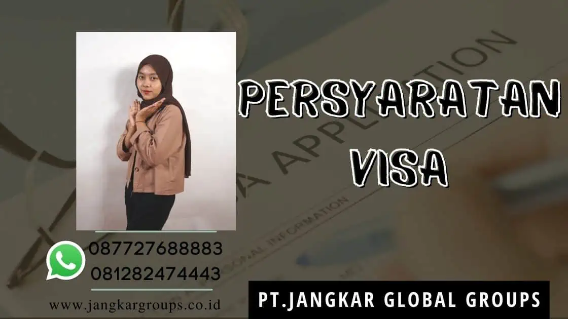 Persyaratan Visa