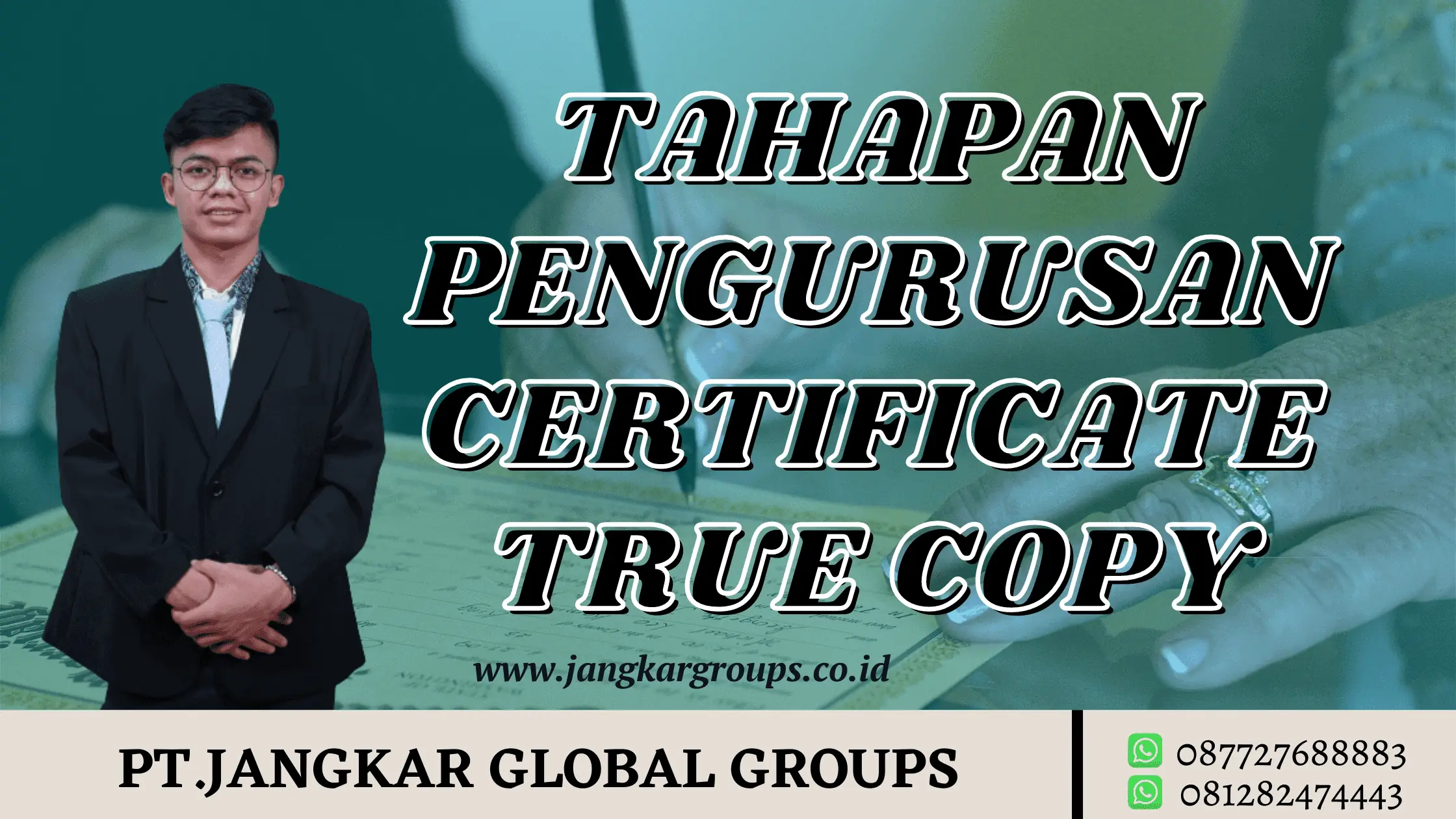 TAHAPAN PENGURUSAN CERTIFICATE TRUE COPY