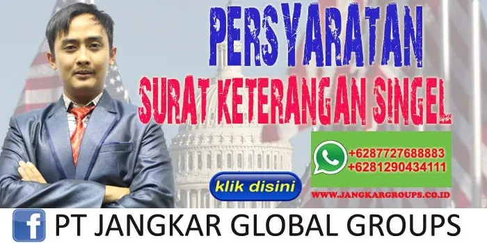 PERSYARATAN SURAT KETERANGAN SINGEL