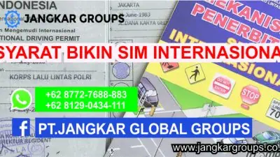 SYARAT BIKIN SIM INTERNASIONAL