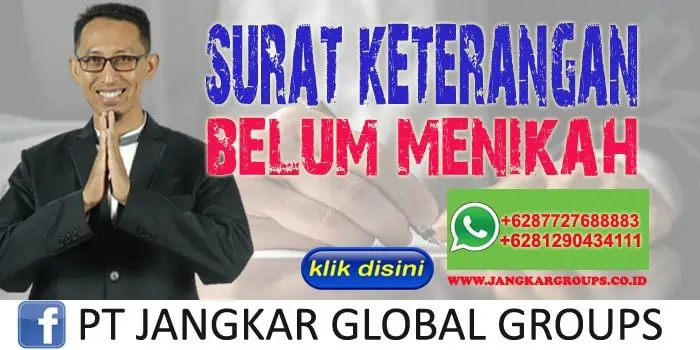 Surat Keterangan Belum Menikah