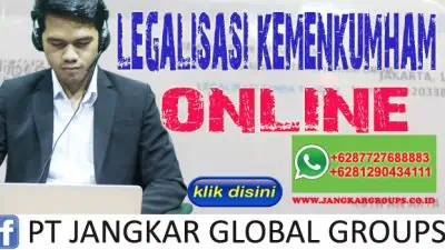 legalisasi kemenkumham online